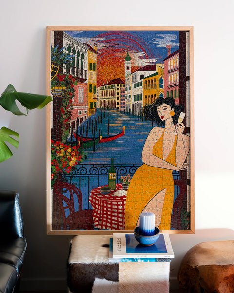 Incontro al Canal Grande Puzzle 500 pezzi