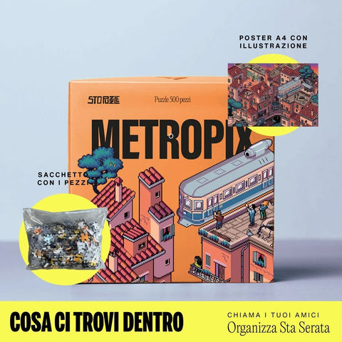 MetroPix puzzle da 500 pezzi
