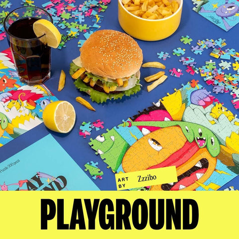 Playground puzzle ambientato