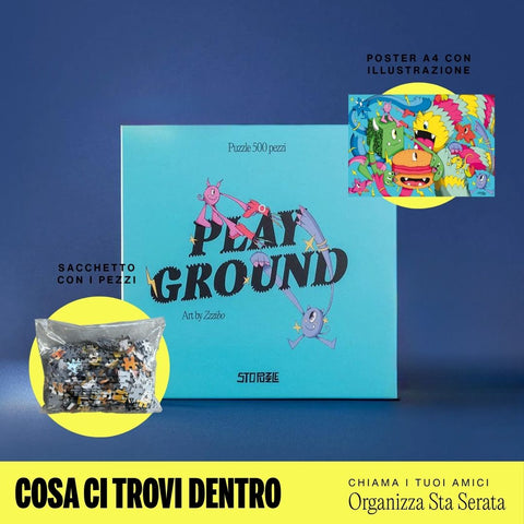 Playground puzzle e scatola