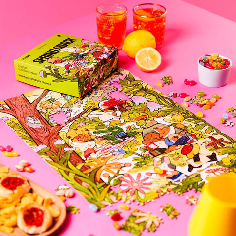 spring snack - stopuzzle