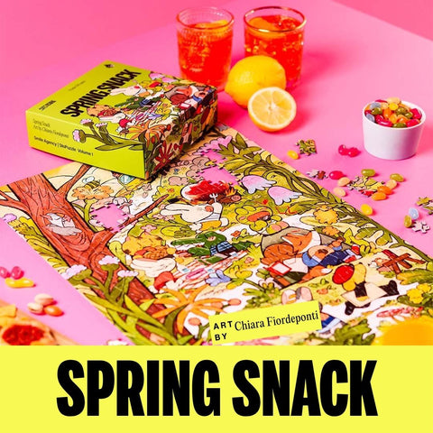 Spring Snack ambientato