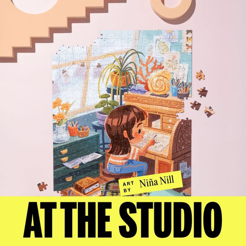 at the studio ambientato