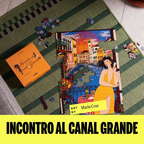 incontro al canal grande puzzle ambientato