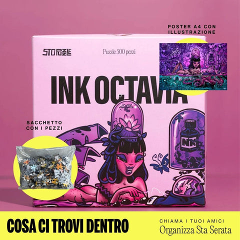ink octavia puzzle e scatola
