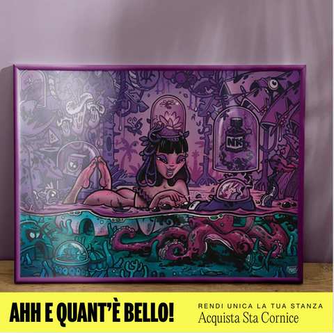 ink octavia puzzle incorniciato