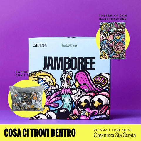 jamboree scatola e puzzle 500 pezzi