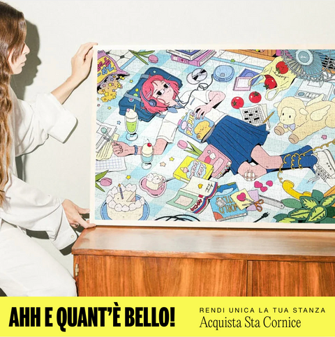 nella mia testa puzzle incorniciato