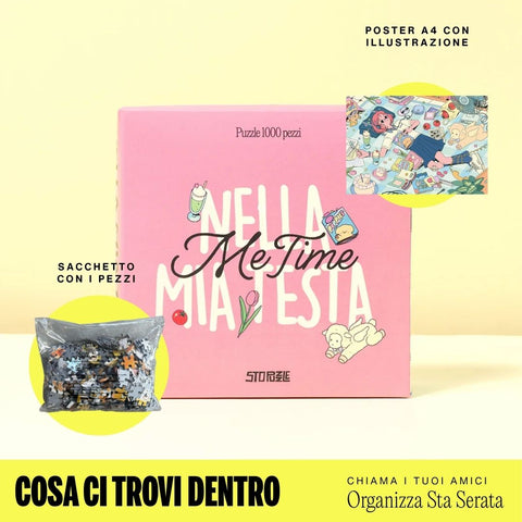 nella mia testa scatola puzzle 1000 pezzi