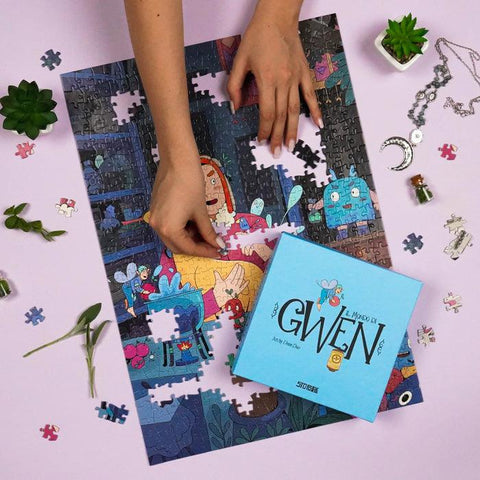 Stopuzzle - puzzle scomposto il mondo di Gwen