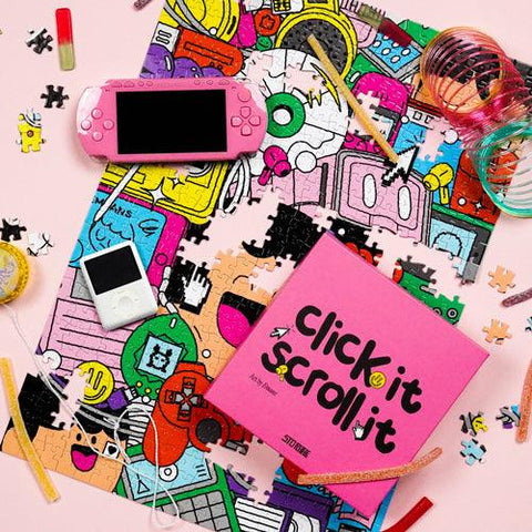 stopuzzle - scatola click it scroll it