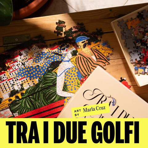 tra i due golfi puzzle ambientato