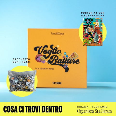 voglio ballare scatola 1000 pezzi
