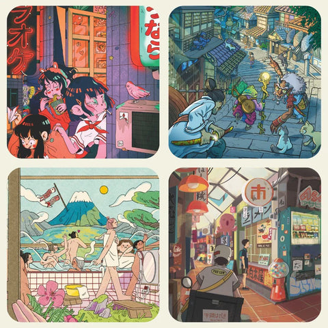 puzzle giappone da collezionare