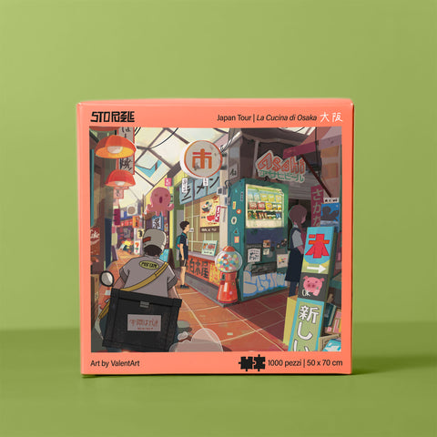 La Cucina di Osaka - Puzzle 1000 pezzi | Japan Tour