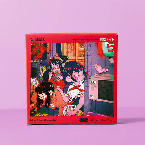 Tokyo Nights - Puzzle 500 pezzi | Japan Tour