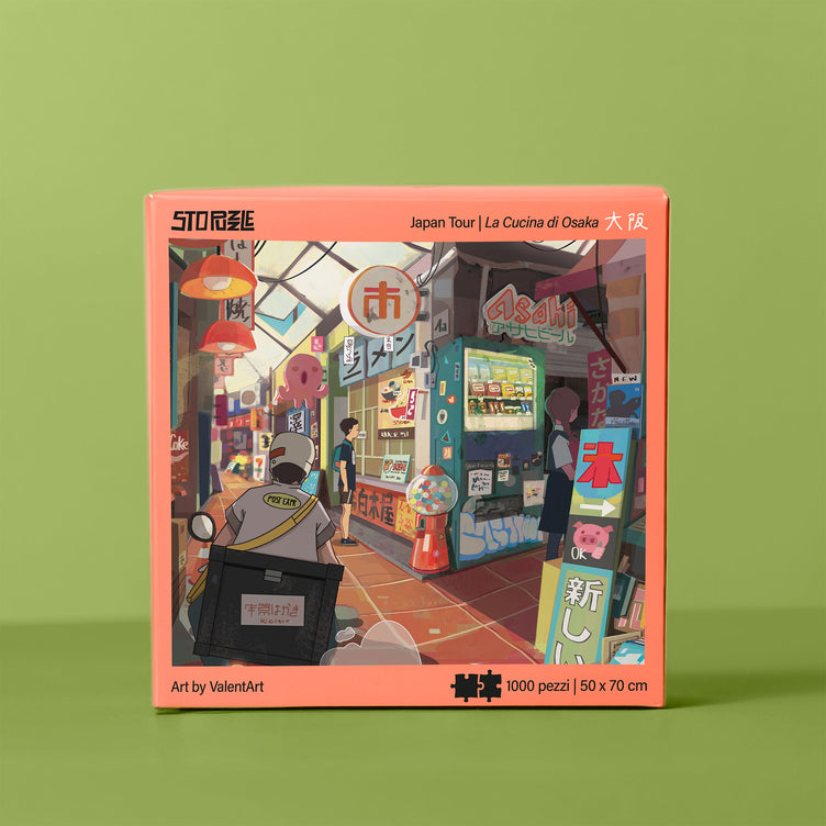 La Cucina di Osaka - Puzzle 1000 pezzi | Japan Tour