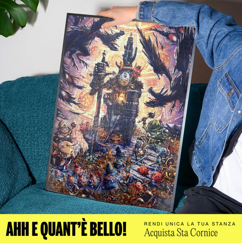 Il Piccolo Re incorniciato