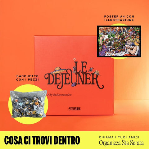 Le Dejeuner puzzle e scatola