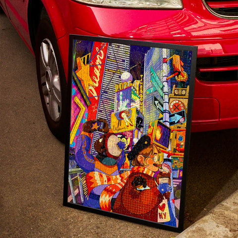 New York - Puzzle 500 pezzi - Polina Alekseenko