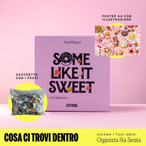 Some Like it Sweet puzzle e scatola