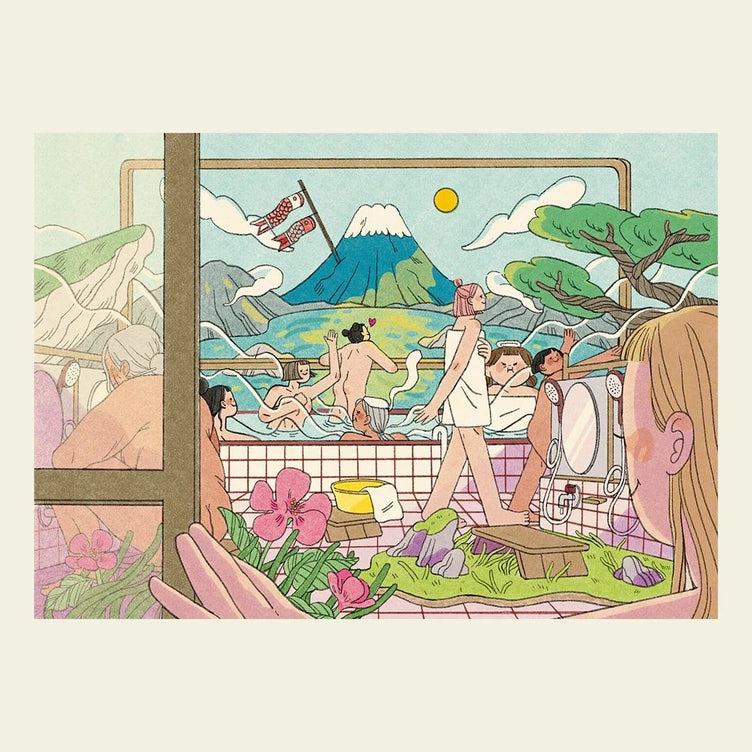 acque di fuji puzzle 1000 pezzi