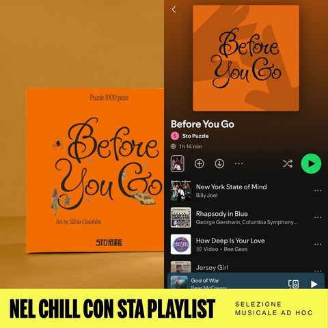 Before you go - Puzzle 1000 pezzi - Silvia Guidolin