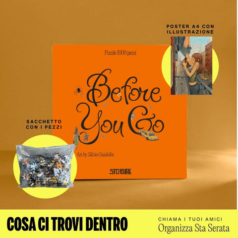 Before you go - Puzzle 1000 pezzi - Silvia Guidolin