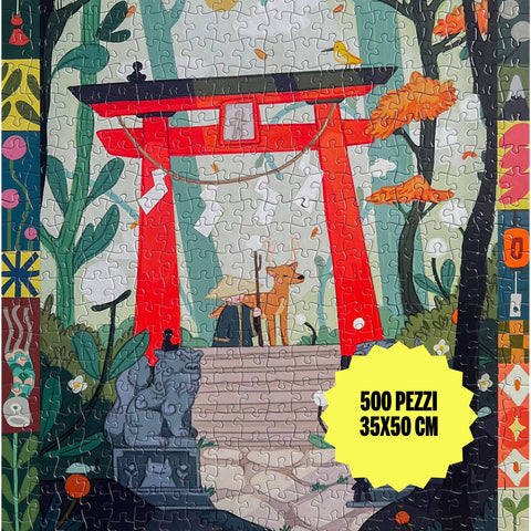 bosco di nara puzzle 500 pezzi