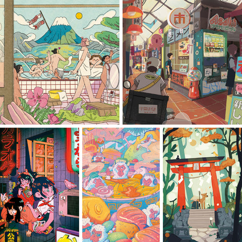 bundle japan tour puzzle giapponesi