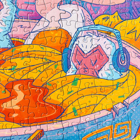 Ramen at Jigokudani - 500-Piece Puzzle - Mandy Matthews