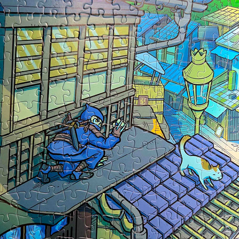The Guardians of Kyoto - 1000-Piece Puzzle - Daniele Turturici