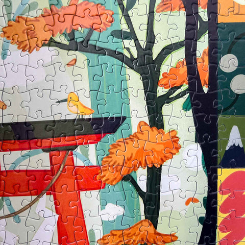Nara Forest - 500-Piece Puzzle - Nadia Kawafi