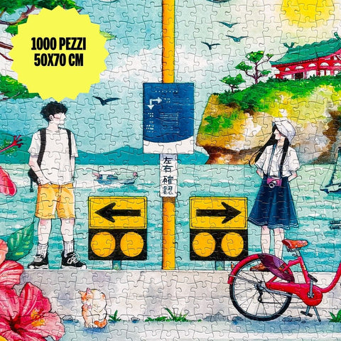 L'Estate a Okinawa - Puzzle 1000 pezzi - Giuliana Mangano