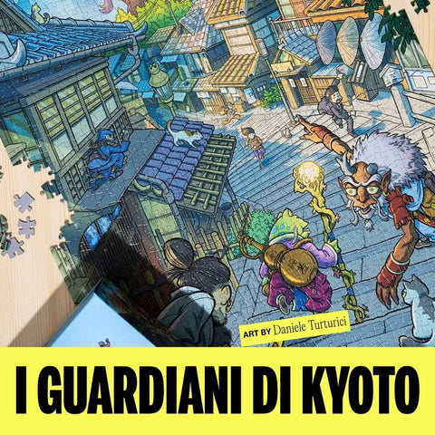 guardiani di kyoto puzzle 1000 pezzi
