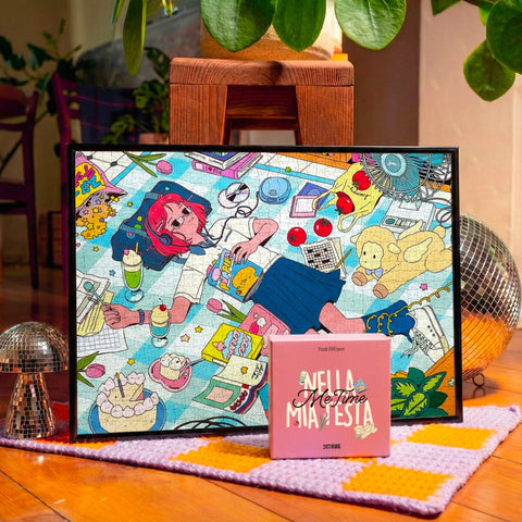 Nella mia testa: Puzzle + cornice Collezione Me time