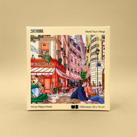 parigi scatola puzzle