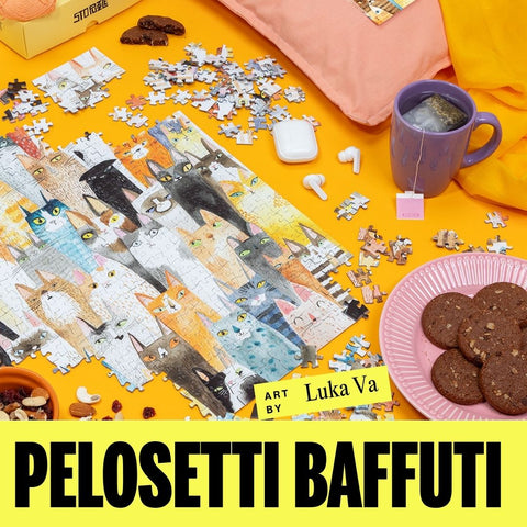 pelosetti baffuti ambientato
