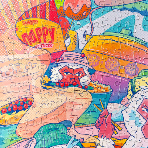 Ramen at Jigokudani - 500-Piece Puzzle - Mandy Matthews