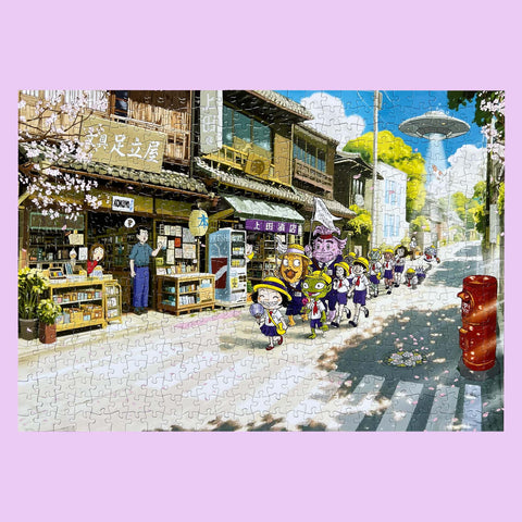 Gita a Kawagoe - Puzzle 500 pezzi - Japan Tour