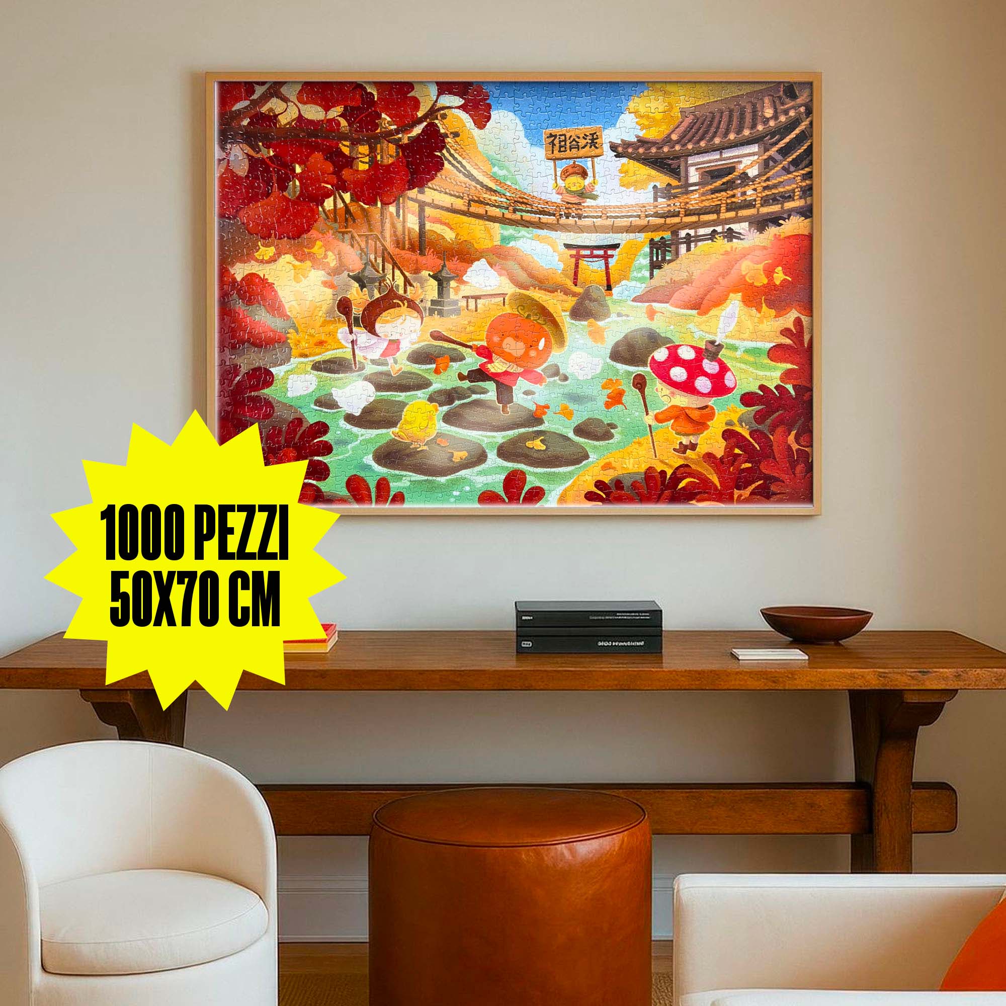Iya Kazurabashi - Puzzle 1000 pezzi - Japan Tour