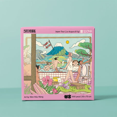 Le acque di Fuji - Puzzle 1000 pezzi | Japan Tour