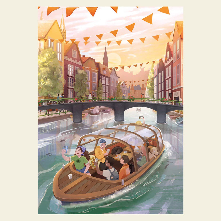 Amsterdam - Puzzle 1000 pezzi | World Tour