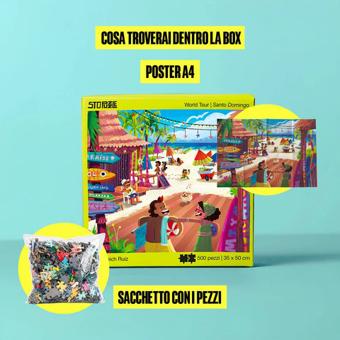 Santo Domingo - Puzzle 500 pezzi | World Tour