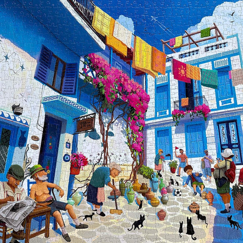 Santorini - Puzzle 1000 pezzi | World Tour