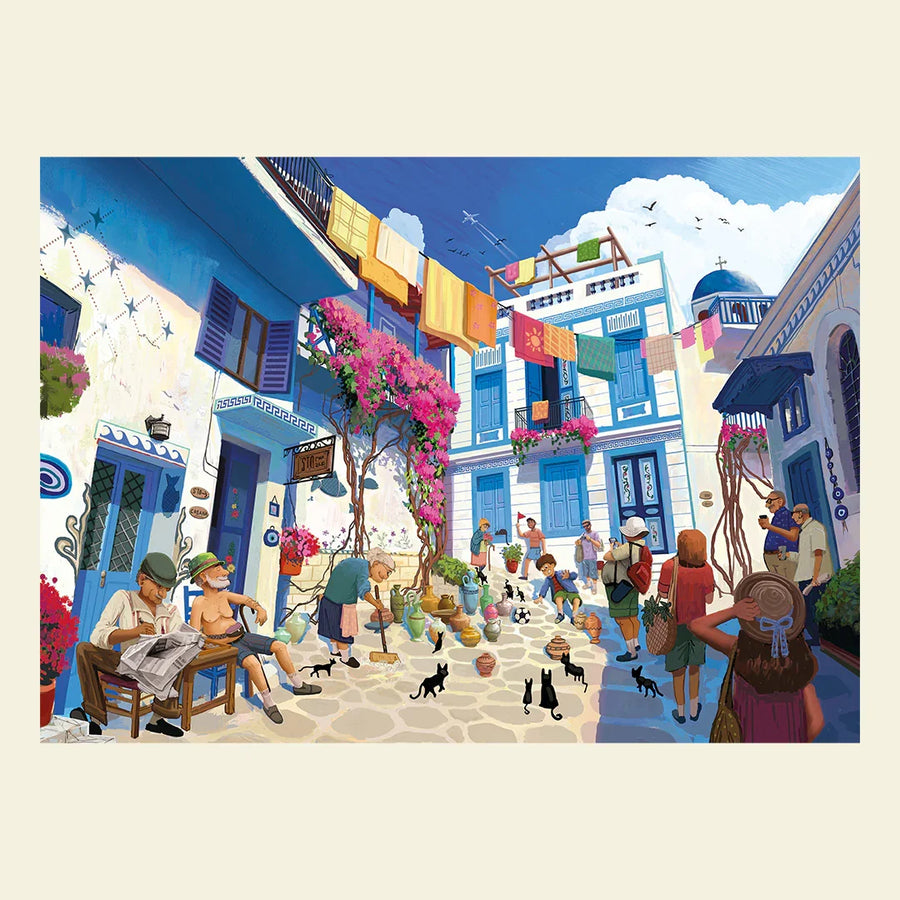 Santorini - Puzzle 1000 pezzi | World Tour