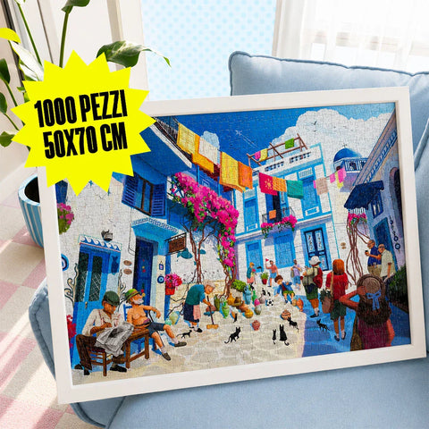 Santorini - Puzzle 1000 pezzi | World Tour