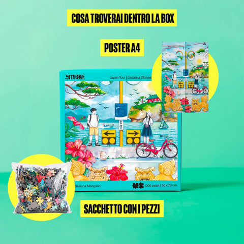 L'Estate a Okinawa - Puzzle 1000 pezzi | Japan Tour