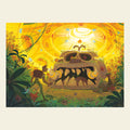 sigillo dorato puzzle 1000 pezzi